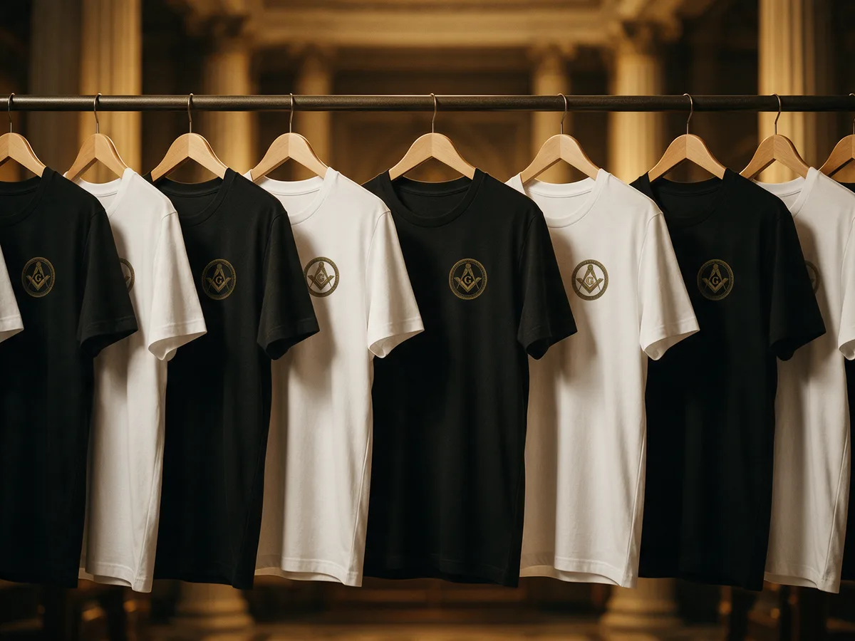Camisetas personalizadas com brasão de Loja
