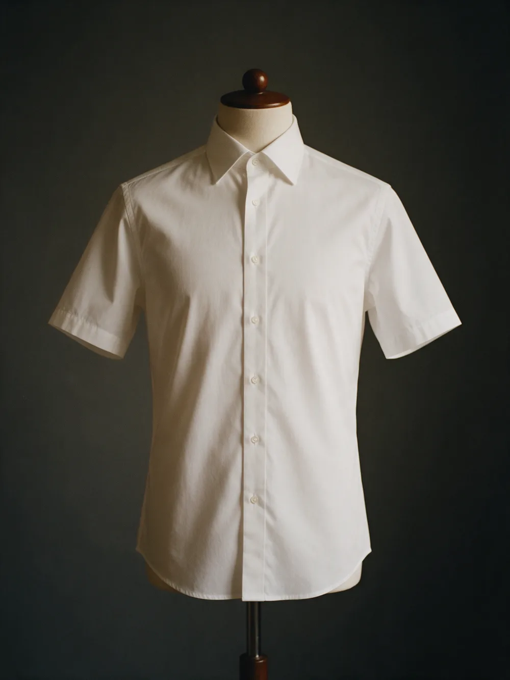 Camisa Branca Manga Curta